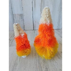 Dept 56 candy corn tree Halloween set